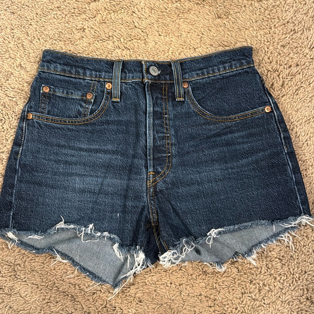 Levi 501 denim shorts
